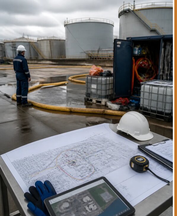 Разработка плана ликвидации разливов нефти в Киржаче